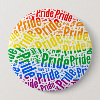 PRIDE WORD PATTERN COLOR -.png Pinback Button