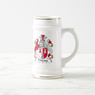Prideaux Family Crest Beer Stein