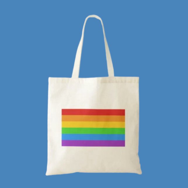 PrideCarry: Rainbow Pride Flag Tote Bag (Creator Uploaded)