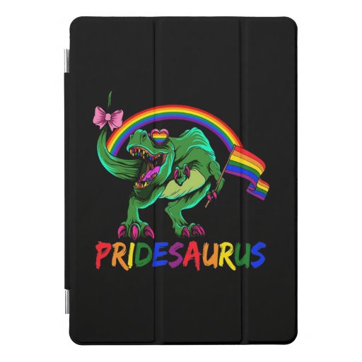 Pridesaurus T-Rex LGBT iPad Pro Cover