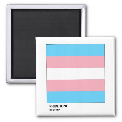 Pridetones Trans Flag Magnet
