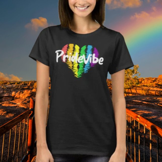 PrideVibe Logo T-Shirt (Creator Uploaded)