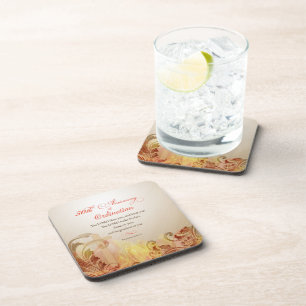 Priest, 50th Anniversary of Ordination Blessing Beverage Coaster
