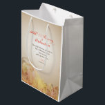 Priest, 50th Anniversary of Ordination Blessing Medium Gift Bag<br><div class="desc">Celebrate with a priest on his 50th Anniversary of Ordination. The scripture blessing “The  Lord Bless and Keep you.” is very appropriate on this special occasion.</div>