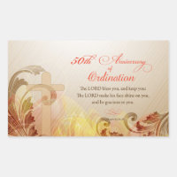 Priest, 50th Anniversary of Ordination Blessing