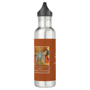 Priest 50th Ordination Anniversary Monstrance Host Stainless Steel Water Bottle