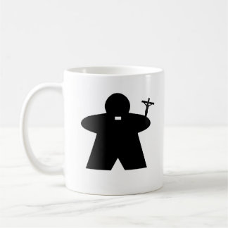 Priest and Nun Meeple mug