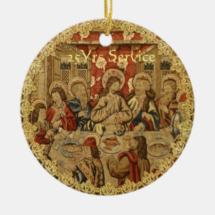 Priest Anniversary 15th 20th 25th 30th 40th 50th Ceramic Ornament