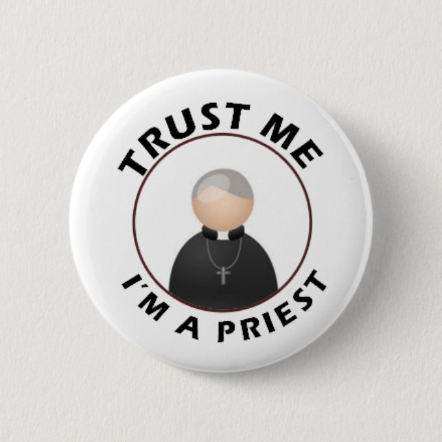 priest_button pinback button (Front)