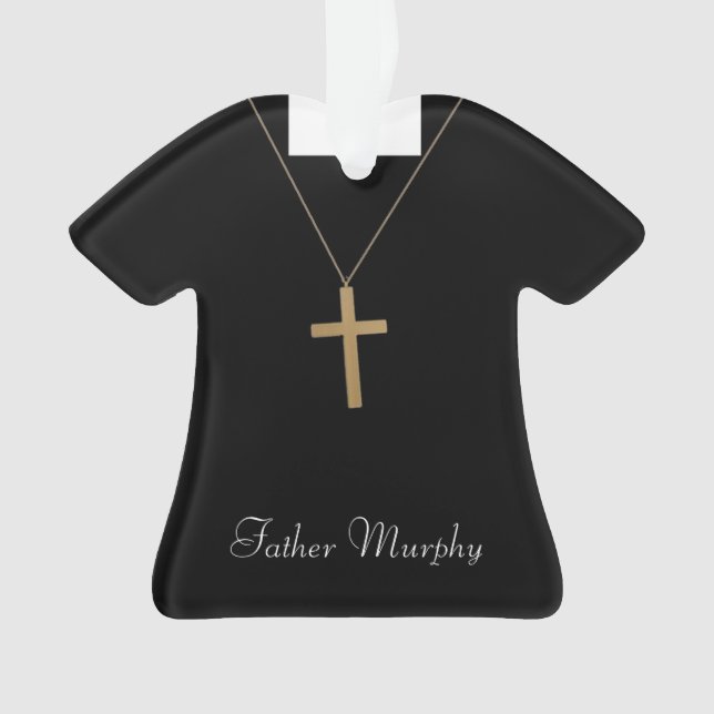 Priest Christmas Ornament (Front)