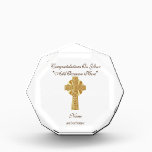 Priest Clergy Ordination Gift Commemorative<br><div class="desc">ANY number of years as an Ordained Pastor, Priest Minister Deacon etc. Ordination Anniversary personalized commemorative keepsake Gift with text template fields for you to add name, date and other text as desired. Add a personal message, greeting, Bible verse, scripture, proverb. Suitable for any milestone 1st 5th 10th 15th 20th...</div>