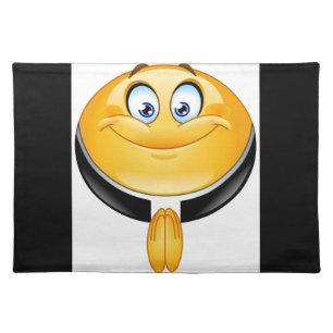 priest emoji cloth placemat