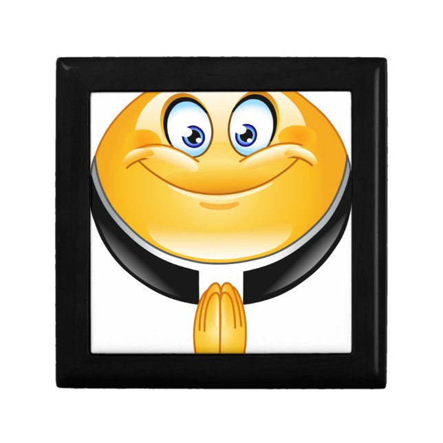 priest emoji jewelry box (Front)