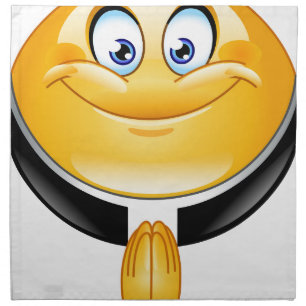 priest emoji napkin
