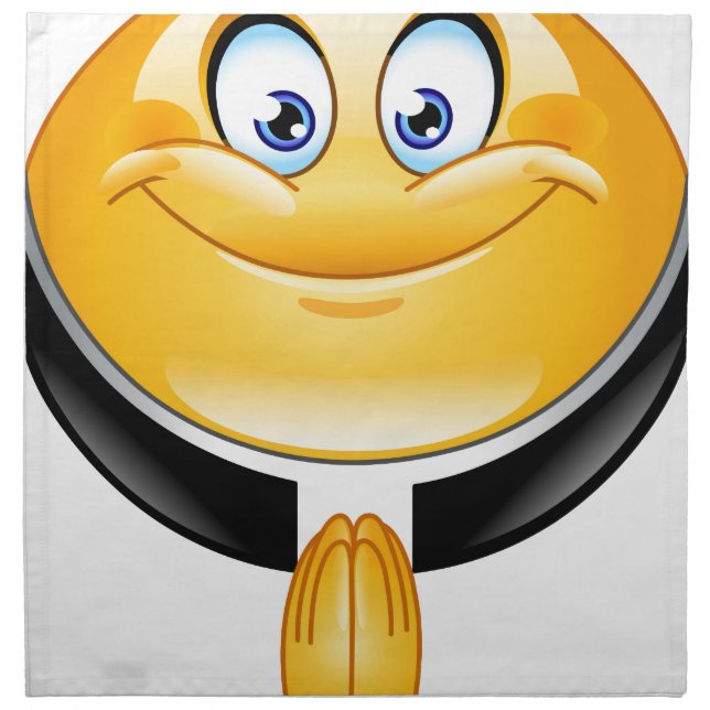 priest emoji napkin (Front)