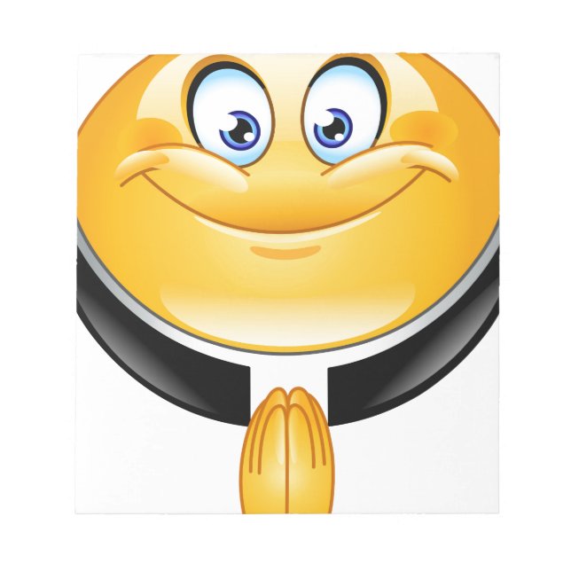 priest emoji notepad (Front)