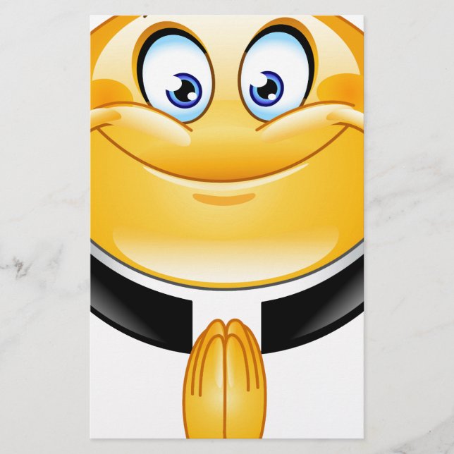 priest emoji stationery (Front)