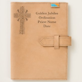 Priest Gift Golden Jubilee Personalized Journal