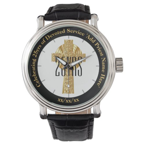 Priest Gift Ordination Anniversary Commemorative Watch