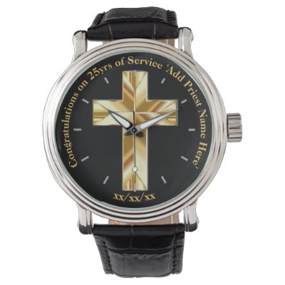 Priest Gift Ordination Anniversary Thank You Xmas Wristwatch