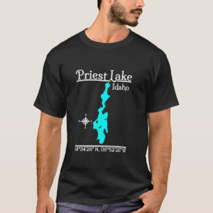Priest Lake Idaho Long Sleeve T Shirt