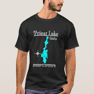 Priest Lake Idaho Long Sleeve T Shirt