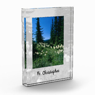 Priest Landscape Personalized Acrylic Award