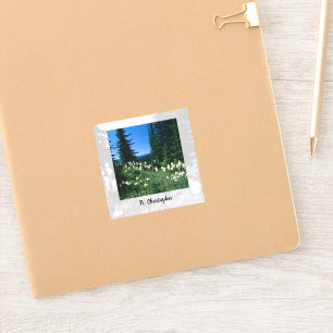 Priest Landscape Personalized Sticker