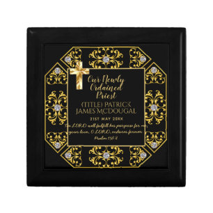 PRIEST - Newly Ordained Gift Bible Verse Custom Box