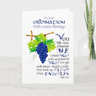 Priest Ordination Card