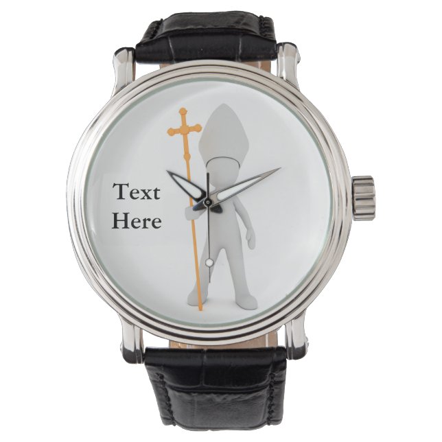 Priest Ordination Gift Personalized Watch (Front)