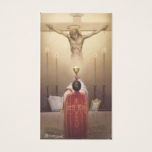 PRIEST ORDINATION HOLY CARDS (Front)