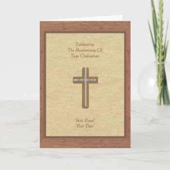 Priest Ordination Or Anniversary Card Personalized