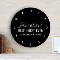 Priest Pastor Clergy Gifts - Simple Personalized