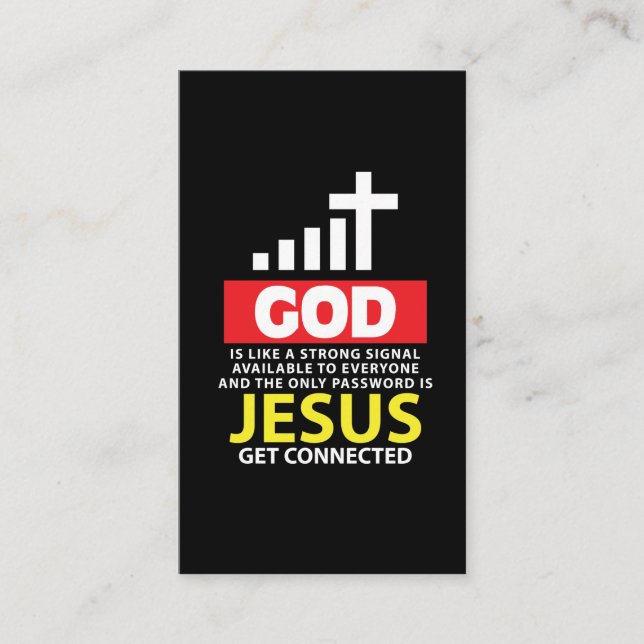 Priest religion gift priest Jesus Business Card (Front)