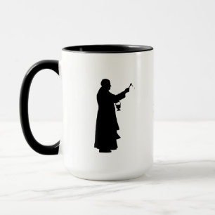 Priest Silhouette Mug