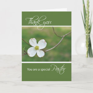 Priest Thank You Dogwood Blossom Card