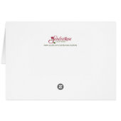 Priest Thanksgiving Gift Fall Leaves Cards (Back Horizontal)