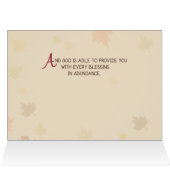 Priest Thanksgiving Gift Fall Leaves Cards (Inside Horizontal (Top))
