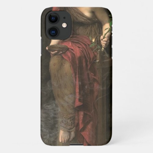 Priestess of Delphi 1891 by John Collier iPhone 11 Case