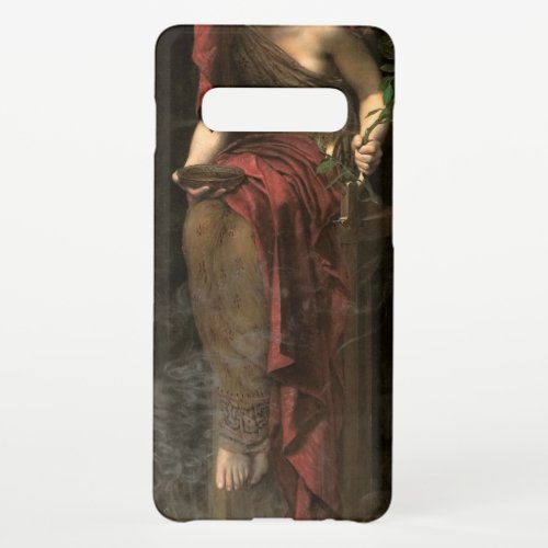 Priestess of Delphi 1891 by John Collier Samsung Galaxy S10 Case