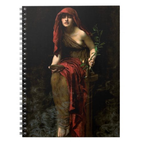 Priestess of Delphi John Collier Art Notebook