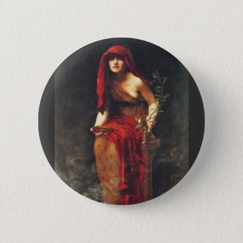 Priestess of Delphi Pinback Button