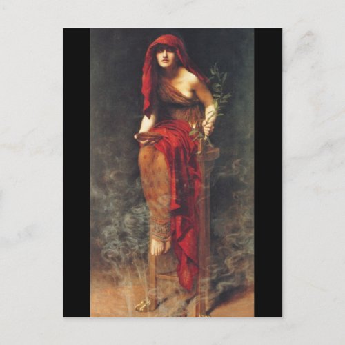 Priestess of Delphi Postcard