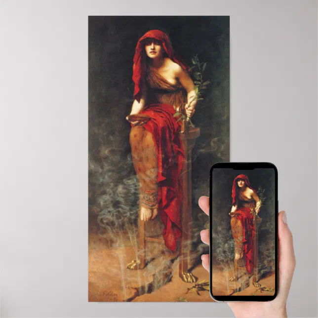 Priestess of Delphi Pre Raphaelite Poster | Zazzle