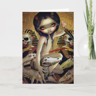 "Priestess of Nyarlathotep" Greeting Card