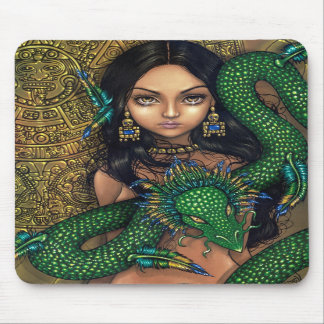 "Priestess of Quetzalcoatl" Mousepad