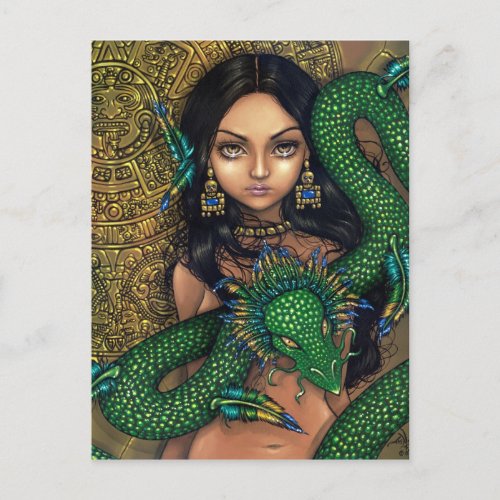 Priestess of Quetzalcoatl Postcard