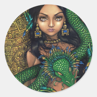 "Priestess of Quetzalcoatl" Sticker