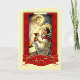Priesthood Anniversary Priest Ordination Jesus Card